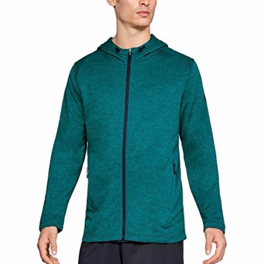 Men's Under Armour Teal Zip-Up Hoodie